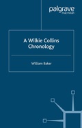 Cover: A Wilkie Collins Chronology - Palgrave Macmillan