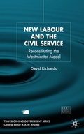 Cover: New Labour and the Civil Service - Palgrave Macmillan