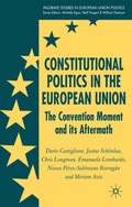 Cover: Constitutional Politics in the European Union - Palgrave Macmillan