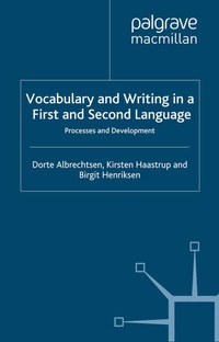 Abbildung von: Vocabulary and Writing in a First and Second Language - Palgrave Macmillan