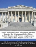 Cover: Rapid Subsidence and Historical Wetland Loss in the Mississippi Delta Plain - Bibliogov