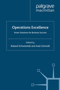Cover: Operations Excellence - Palgrave Macmillan