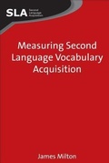 Cover: Measuring Second Language Vocabulary Acquisition - Multilingual Matters