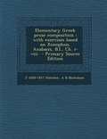 Cover: Elementary Greek Prose Composition - Nabu Press