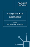 Cover: Making Peace Work - Palgrave Macmillan