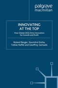 Cover: Innovating at the Top - Palgrave Macmillan