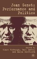 Cover: Jean Genet: Performance and Politics - Palgrave Macmillan