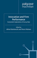 Cover: Innovation and Firm Performance - Palgrave Macmillan