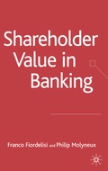 Cover: Shareholder Value in Banking - Palgrave Macmillan