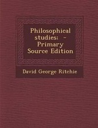 Enlarge image Cover: Philosophical Studies; - Nabu Press