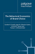 Cover: The Behavioral Economics of Brand Choice - Palgrave Macmillan