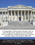 Cover: A Geographic Information System Tool to Solve Regression Equations and Estimate Flow-Frequency Characteristics of Vermont Streams - Bibliogov