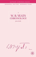 Cover: A W.B. Yeats Chronology - Palgrave Macmillan