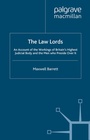 Cover: The Law Lords - Palgrave Macmillan