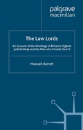 Cover: The Law Lords - Palgrave Macmillan