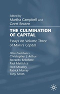 Cover: The Culmination of Capital - Palgrave Macmillan