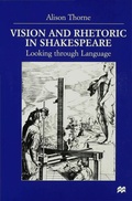 Cover: Vision and Rhetoric in Shakespeare - Palgrave Macmillan