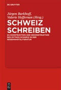 Cover: Schweiz schreiben - De Gruyter
