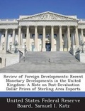 Cover: Review of Foreign Developments - BiblioBazaar, LLC