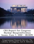 Cover: Crs Report for Congress - Bibliogov