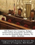 Cover: Crs Report for Congress - Bibliogov