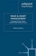 Cover: Head and Heart Management - Palgrave Macmillan