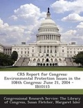 Cover: Crs Report for Congress - Bibliogov