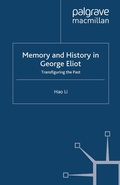 Cover: Memory and History in George Eliot - Palgrave Macmillan