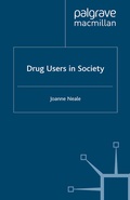 Cover: Drug Users in Society - Palgrave Macmillan
