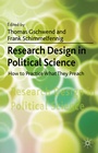 Cover: Research Design in Political Science - Palgrave Macmillan