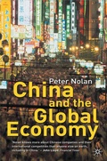 Cover: China and the Global Economy - Palgrave Macmillan