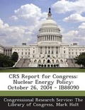 Cover: Crs Report for Congress - Bibliogov