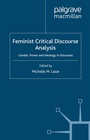 Cover: Feminist Critical Discourse Analysis - Palgrave Macmillan