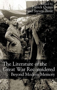 Enlarge image Cover: The Literature of the Great War Reconsidered - Palgrave Macmillan