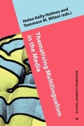 Cover: Thematising Multilingualism in the Media - John Benjamins Publishing Co