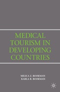Cover: Medical Tourism in Developing Countries - Palgrave MacMillan