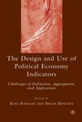 Cover: The Design and Use of Political Economy Indicators - Palgrave MacMillan