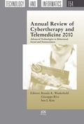 Cover: Annual Review of Cybertherapy and Telemedicine 2010 - IOS Press,US