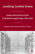 Cover: Localizing Caroline Drama - Palgrave MacMillan