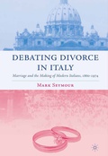 Cover: Debating Divorce in Italy - Palgrave MacMillan