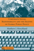 Cover: Corporate Social Responsibility and the Shaping of Global Public Policy - Palgrave MacMillan