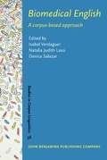 Cover: Biomedical English - John Benjamins Publishing Co