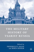 Cover: The Military History of Tsarist Russia - Palgrave MacMillan