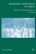 Cover: Brokering Democracy in Africa - Palgrave MacMillan