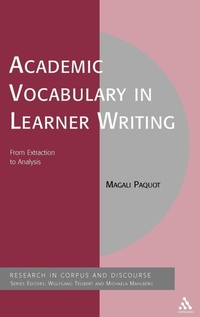 Abbildung von: Academic Vocabulary in Learner Writing - Continuum Publishing Corporation