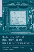 Cover: Religion, Gender, and Culture in the Pre-Modern World - Palgrave MacMillan