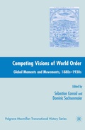 Cover: Competing Visions of World Order - Palgrave MacMillan