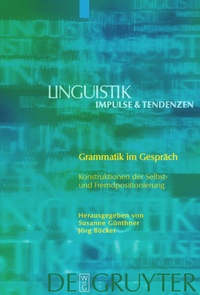 Enlarge image Cover: Grammatik im Gespräch - De Gruyter
