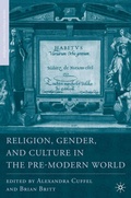 Cover: Religion, Gender, and Culture in the Pre-Modern World - Palgrave MacMillan