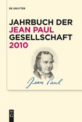 Cover: Jahrbuch der Jean-Paul-Gesellschaft / 2010 - De Gruyter